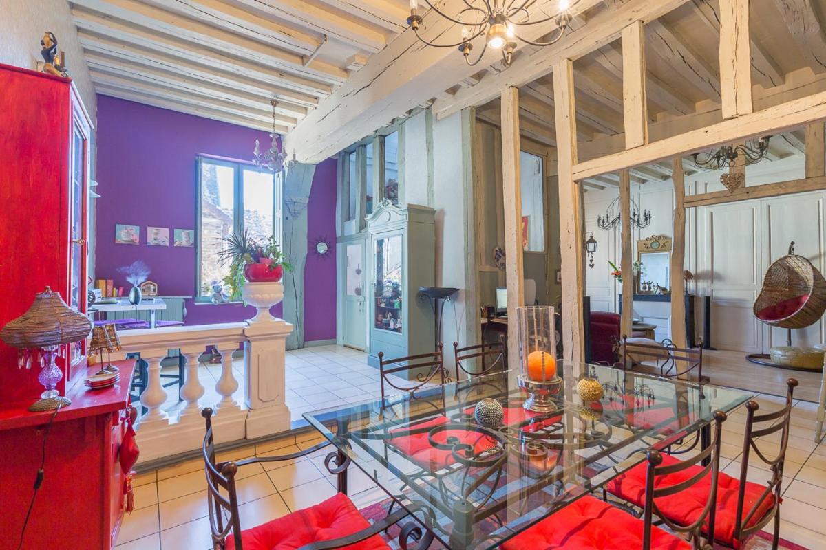 Le Logis De Lancelot Elegant Home City Center 桑斯 外观 照片