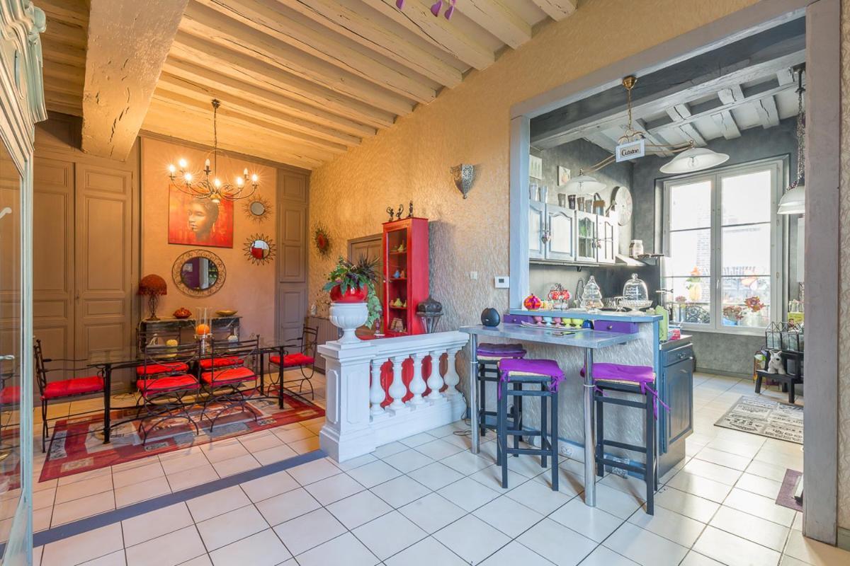Le Logis De Lancelot Elegant Home City Center 桑斯 外观 照片