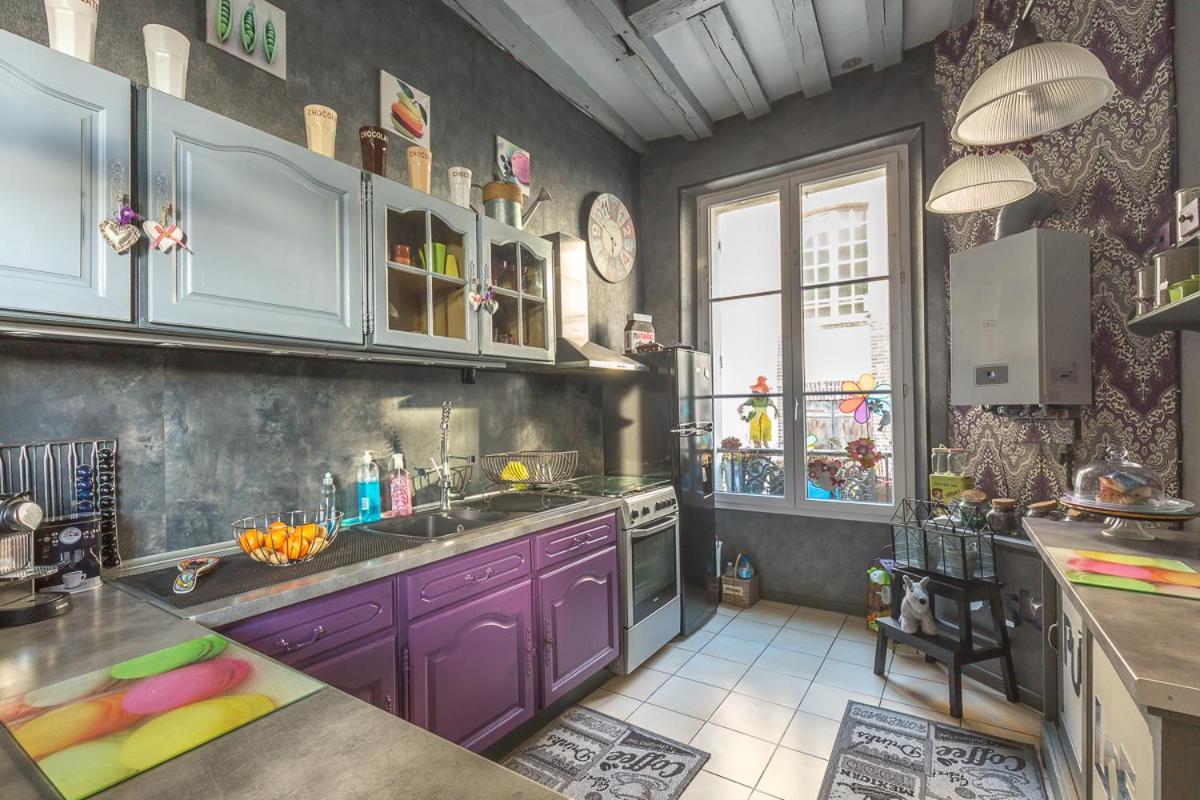Le Logis De Lancelot Elegant Home City Center 桑斯 外观 照片