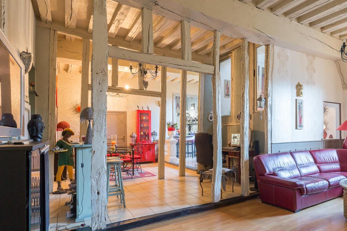 Le Logis De Lancelot Elegant Home City Center 桑斯 外观 照片